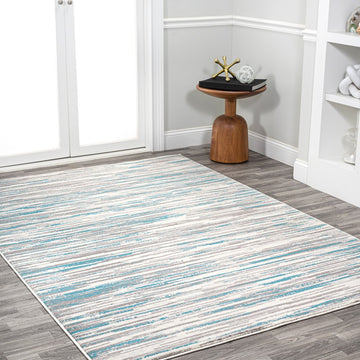Speer Abstract Linear Stripe Area Rug